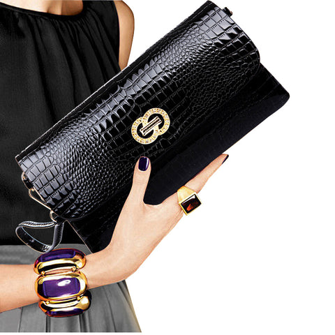 Genuine Leather Women Clutch Bags - ladies Shapewear 