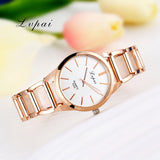 Lvpai Brand Luxury Watch Women Dress Bracelet Watch - ladies Shapewear 