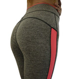 Ladies Leggings Sporting Movement Fold High Waist Fitness Leggings - ladies Shapewear 