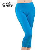 Women Skinny Leggings High Elastic Lady Fashion Capris & Pants - ladies Shapewear 