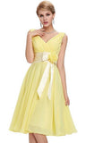 Grace Karin Bridesmaid Dresses Knee Length Short Formal Party dress - ladies Shapewear 