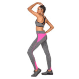 Ladies Leggings Sporting Movement Fold High Waist Fitness Leggings - ladies Shapewear 