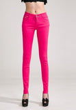 Women Candy Colors Pencil Skinny Pants - ladies Shapewear 