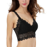 2017 New Sexy Women Lace Crochet Bralette Bralet Bra - ladies Shapewear 