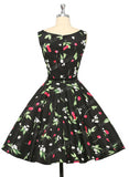 Grace Karin Womens Cocktail Dresses Floral Print - ladies Shapewear 