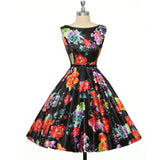Grace Karin Womens Cocktail Dresses Floral Print - ladies Shapewear 