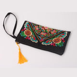 Women Ethnic National Retro  Embroidered Lady Clutch - ladies Shapewear 