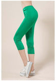 Women Skinny Leggings High Elastic Lady Fashion Capris & Pants - ladies Shapewear 