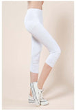 Women Skinny Leggings High Elastic Lady Fashion Capris & Pants - ladies Shapewear 
