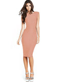T'O Women Party Bodycon Wiggle Tunic Pencil Dress 190 - ladies Shapewear 