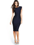 T'O Women Party Bodycon Wiggle Tunic Pencil Dress 190 - ladies Shapewear 