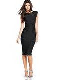 T'O Women Party Bodycon Wiggle Tunic Pencil Dress 190 - ladies Shapewear 