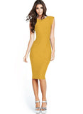 T'O Women Party Bodycon Wiggle Tunic Pencil Dress 190 - ladies Shapewear 