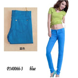 Hot sale Female Casual Slim long jeans Candy-colors Pencil Pants - ladies Shapewear 