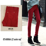 Hot sale Female Casual Slim long jeans Candy-colors Pencil Pants - ladies Shapewear 