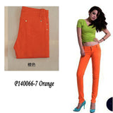 Hot sale Female Casual Slim long jeans Candy-colors Pencil Pants - ladies Shapewear 