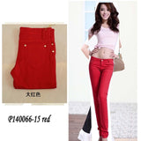 Hot sale Female Casual Slim long jeans Candy-colors Pencil Pants - ladies Shapewear 