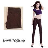 Hot sale Female Casual Slim long jeans Candy-colors Pencil Pants - ladies Shapewear 