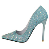 New Spring Autumn Women Pumps Sexy Black Gold Silver High Heels - ladies Shapewear 