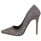 New Spring Autumn Women Pumps Sexy Black Gold Silver High Heels - ladies Shapewear 