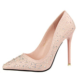 New Spring Autumn Women Pumps Sexy Black Gold Silver High Heels - ladies Shapewear 