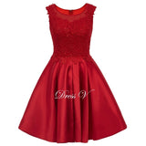 Dressv homecoming dress cheap peach a line mini cocktail party dress - ladies Shapewear 