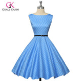 Grace Karin Womens Cocktail Dresses Floral Print - ladies Shapewear 