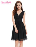 Bridesmaid Dresses Ever Pretty Double V-neck Little White Dress - ladies Shapewear 