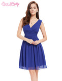 Bridesmaid Dresses Ever Pretty Double V-neck Little White Dress - ladies Shapewear 