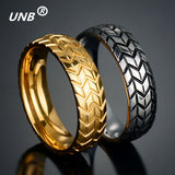 UNB Vintage Stainless Steel Ring - ladies Shapewear 