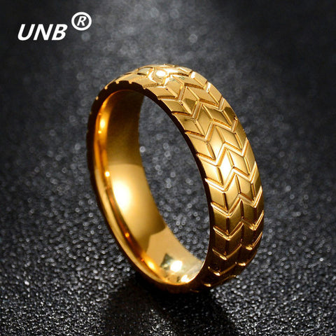 UNB Vintage Stainless Steel Ring - ladies Shapewear 