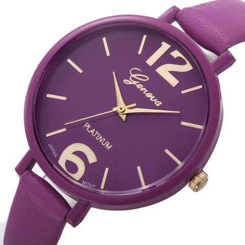 10 Colors Women horloge Bracelet Watch - ladies Shapewear 