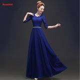 Custom Made Elegant Black Winter Evening Dresses - ladies Shapewear 