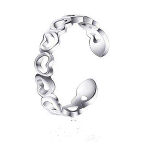 New Fashion Rings Heart Rings Love Rings For Women - ladies Shapewear 