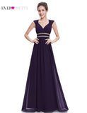 Formal Prom Dresses Long Ever Pretty Women Elegant V neck Party Gowns Dresses - ladies Shapewear 