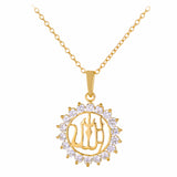 New CZ Jewelry  Allah Pendant Necklace - ladies Shapewear 