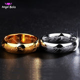 Lord of The Ring Titanium Steel Wedding Rings - ladies Shapewear 