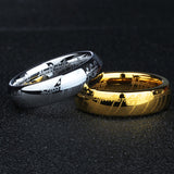 Lord of The Ring Titanium Steel Wedding Rings - ladies Shapewear 