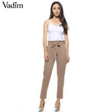 women OL chiffon high waist harem pants - ladies Shapewear 