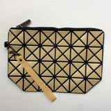 Fashion geometric triangle rhombus fold over square mosaic clutch - ladies Shapewear 