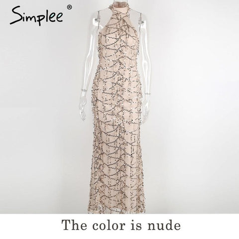 Simplee Apparel Elegant maxi mermaid dress - ladies Shapewear 
