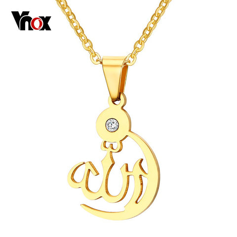 VNOX  Allah Pendant Women ( Muslim Jewelry ) - ladies Shapewear 