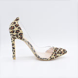 GENSHUO Women Pumps 2017 Transparent High Heels - ladies Shapewear 