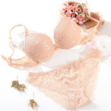 Woman Sexy Lingerie Lace Bra And Panty Sets - ladies Shapewear 
