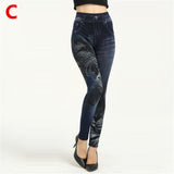Weljuber Women Leggings Autumn Jeans Leggings - ladies Shapewear 