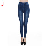 Weljuber Women Leggings Autumn Jeans Leggings - ladies Shapewear 