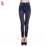 Weljuber Women Leggings Autumn Jeans Leggings - ladies Shapewear 