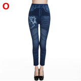 Weljuber Women Leggings Autumn Jeans Leggings - ladies Shapewear 