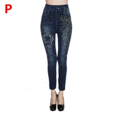 Weljuber Women Leggings Autumn Jeans Leggings - ladies Shapewear 