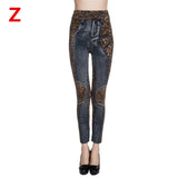 Weljuber Women Leggings Autumn Jeans Leggings - ladies Shapewear 